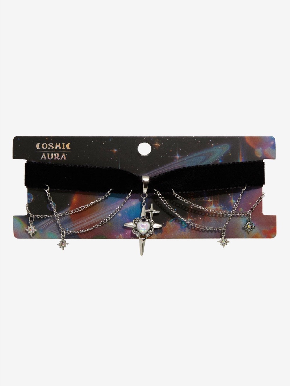 Cosmic Aura Star Chain‎ Velvet Choker Hot Topic